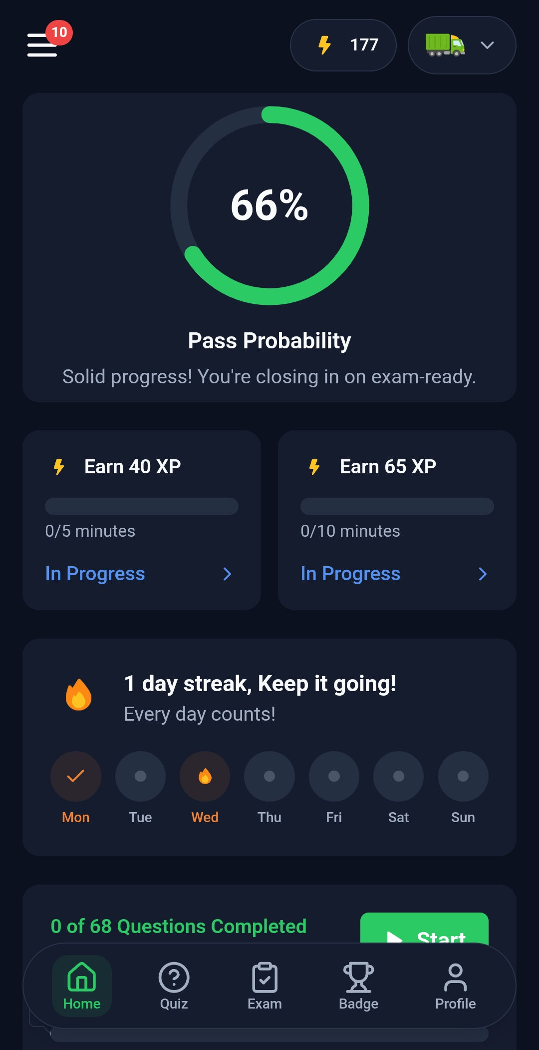 K53GL App Screenshot